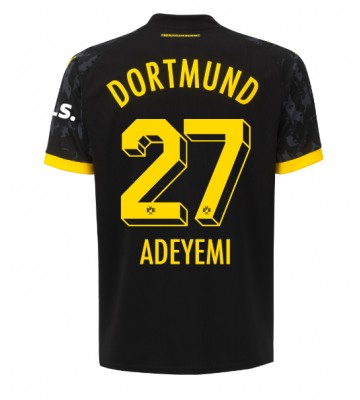 Lacne Muži Futbalové dres Borussia Dortmund Karim Adeyemi #27 2023-24 Krátky Rukáv - Preč